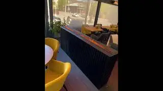 Schones Feuer (Шон фаер )  3D FireLine в ресторане grill-bar CRAFT г. Пенза