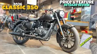 The All New Classic 350 Stealth Black Edition Review | 2026 New Price 🤑 & Finance Details 