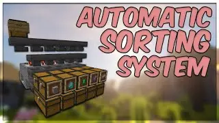 EASIEST Automatic Sorting System! - 1.17 Minecraft