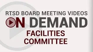 November 11, 2025 Facilities Committee Meeting