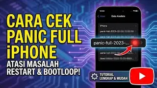 CARA CEK PANIC FULL DI IPHONE