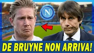 🚨 🚨 URGENTE: DE BRUYNE BLOCCA IL RITORNO! NAPOLI IN ALLERTA TOTALE