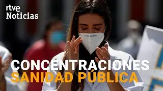 Concentraciones a favor de la SANIDAD P&Uacute;BLICA I RTVE