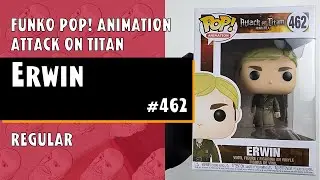 Funko Pop Attack on Titan - Erwin - 462 // Just One Pop Showcase