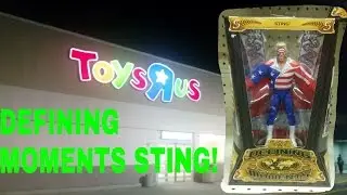 WWE TOYS R US EPIC TOY HUNT !!DEFINING MOMENTS STING!!