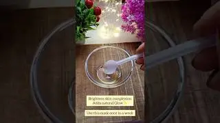 ✨Honey and Lemon Mask For Clear Glowing Skin #shorts #short #trending #youtubeshorts