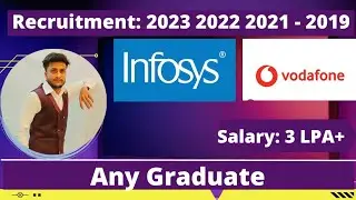 Infosys и Vodafone Off Campus Drive | Набор на 2023 2022 2021 2020 2019 | Вакансии в ИТ-компании