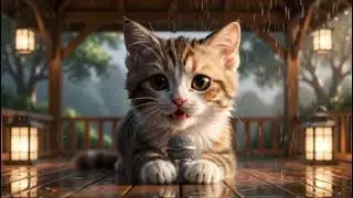 Animasi Kucing Menyanyi Ai - Ibu Aku Rindu (cover by Jasmine)