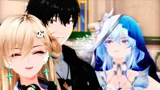Shorekeeper is jealous of Lynae - Wuthering Waves Animation