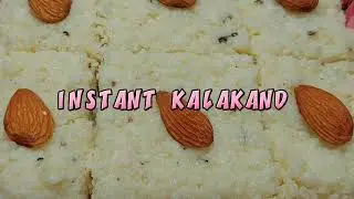 Don&rsquo;t Waste Spoiled Milk ! Make This Yummy Kalakand | Instant Sweet for Rakhi 🎉 | #rakshabandhan