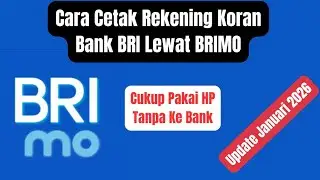 Cara Cetak Rekening Koran Bank BRI Lewat BRIMO Tanpa Ke Bank  || Update Januari 2026