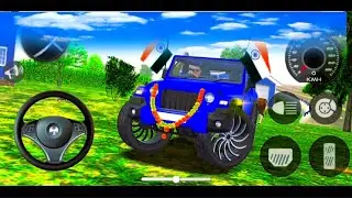 Modified Mahindra Thar😈Games:Indian Blue Thar (Gadi Wala Games) Car Game Android Game - #2026