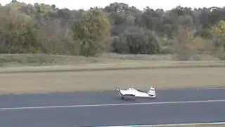 My Carl Goldberg Super Chipmunk  maiden flight
