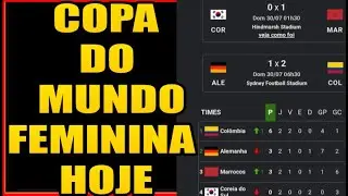 TABELA DA COPA DO MUNDO FIFA FEMININA 2023 ATUALIZADA HOJE DOMINGO DIA 30/07/2023