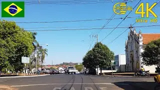 Dirigindo por uma pequena e bela cidade do interior de Minas Gerais • Prata - MG • P1 • +fotos • 🎧