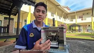 Educational 3D model of a Medical Linear Accelerator (Linac) head using modular bricks