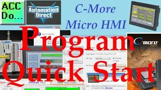 Быстрый старт программы C-More Micro HMI