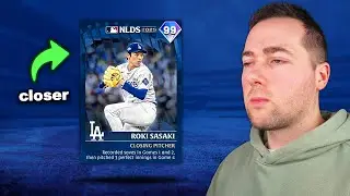 I Used The New 99 Roki Sasaki As A Starting Pitcher...