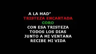 LALO RODRÍGUEZ: TRISTEZA ENCANTADA (KARAOKE) #canta #cantante #karaoke