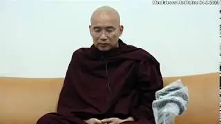 အိမ်မှာရုံးမှာ လေ့ကျင့်ဖြစ်ဖို့အတွက် သတိပဋ္ဌာန် (5-min mindfulness meditation) အောက်စဖို့ဒ်ဆရာတော်