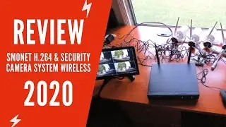 Smonet 1080P 8 Channel Video Security System Setup & Install | Smonet Security Camera CCTV Manual