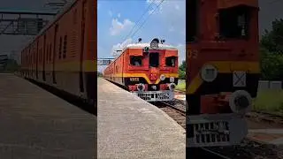 'VIVEK' Most unique 2 coach EMU train! #shortsvideo