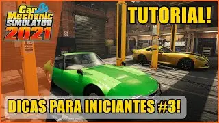 Dicas de como ganhar dinheiro e XP 3! | Tutorial - Car Mechanic Simulator 2021 Gameplay PT BR