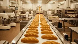 Wewnątrz nowoczesnej linii piekarniczej: od silos&oacute;w mąki do idealnych bochenk&oacute;w (pełny proces)