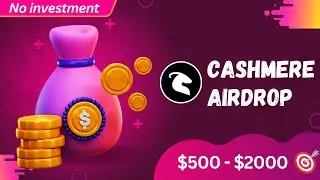 Cashmere Labs Airdrop💰Full testnet tutorial. $500 - $3000 potential