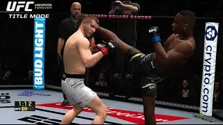 THE LAST STYLEBENDER! Israel Adesanya UFC Undisputed Forever Title Mode