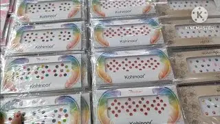 COSMETICS SHOP में सबसे ज्यादा सेल होने वाली BINDI🌟Bindi Collection&hearts;️ #youtube #viralvideo #business