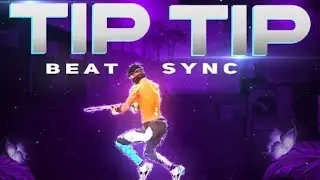 Tip Tip Barsa Pani Beat sync montage💙|| Free fire best edited beat sync montage