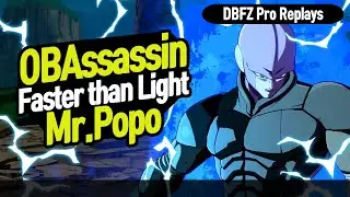 【DBFZ】 OBAssassin vs Mr.Popo, The Duel of Light Speed 【DBFZ Pro Replays】