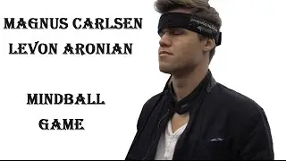 Magnus Carlsen plays Mindball game (Eng.subs)