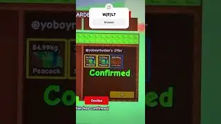 I Got Rainbow Titan Peacock#growagarden #roblox