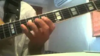 Charlie Parker Solo Over Shaw Nuff, Guitar Version
