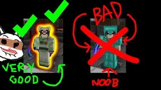 no armor challenge makes me question my morale - Hypixel Zombies Bad Blood #6