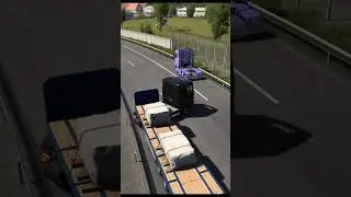 POV you have a bad day ETS2 TruckersMP #ets2 #truckersmp #accidenttruck
