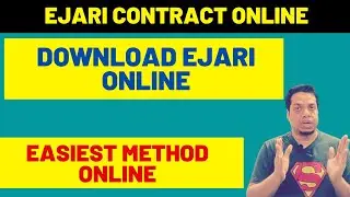 How to download Ejari Tenancy Contract Online from Dubai Land department - Simple Method