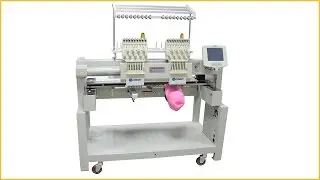 2 head embroidery machine computerized embroidery machine cap embroidery machine
