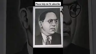 BR Ambedkar drawing #short #youtubeshort #viral