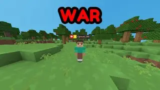War Against Another Youtuber In Survival Bloxd.io