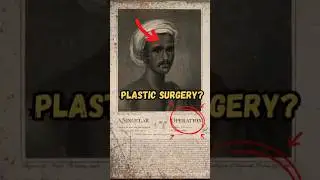 Ancient India: Birthplace of Plastic Surgery?! 🤯 #shorts