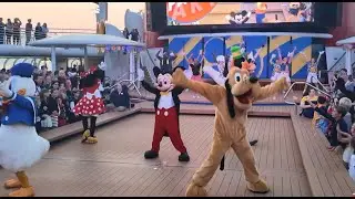 ALASKA MAGIC! ❄️ Disney Wonder Embarkation & Best Sail-Away Party EVER! (Disney Cruise Line)