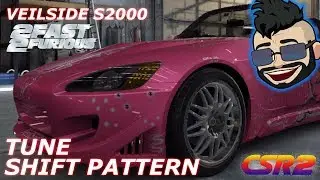 CSR2 - Veilside S2000 Suki - Shift pattern + Setup