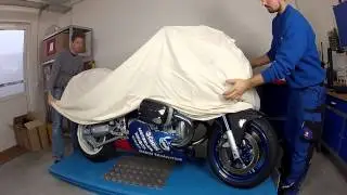 Indoorcover Motorrad-Abdeckung