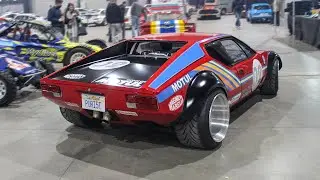 Racing Cars leaving a Carshow | International RacingShow 2022