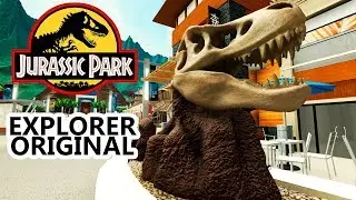 UPDATE: EXPLORANDO O JURASSIC PARK ORIGINAL! | Jurassic Explorer (FREE Jurassic Park Game) | (PT/BR)