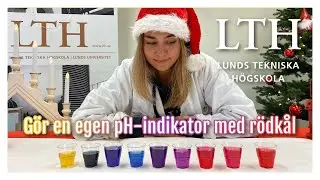 14: Gör en egen pH-indikator med rödkål | LTH:s julkalender 2021