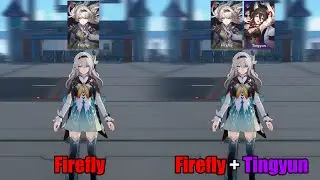 How Much Does Tingyun Buff Firefly? || Honkai Star Rail